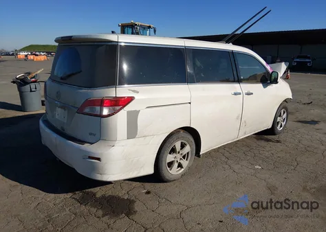 2011 Nissan Quest Sv from USA, damaged, VIN JN8AE2KP9B9010573